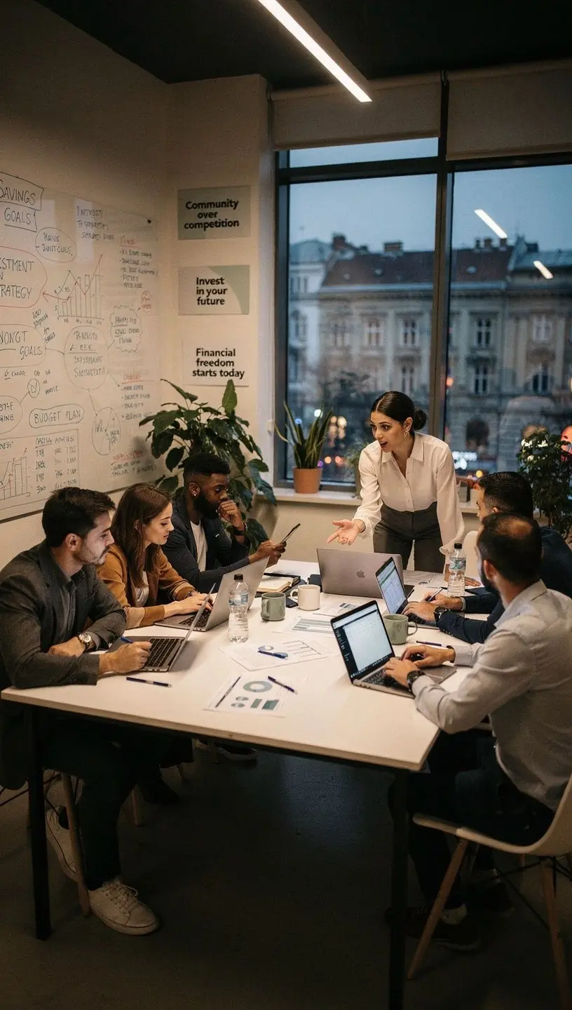 Egy grafikon, amely a megtakarítási szokások fejlődését mutatja be az idő múlásával.