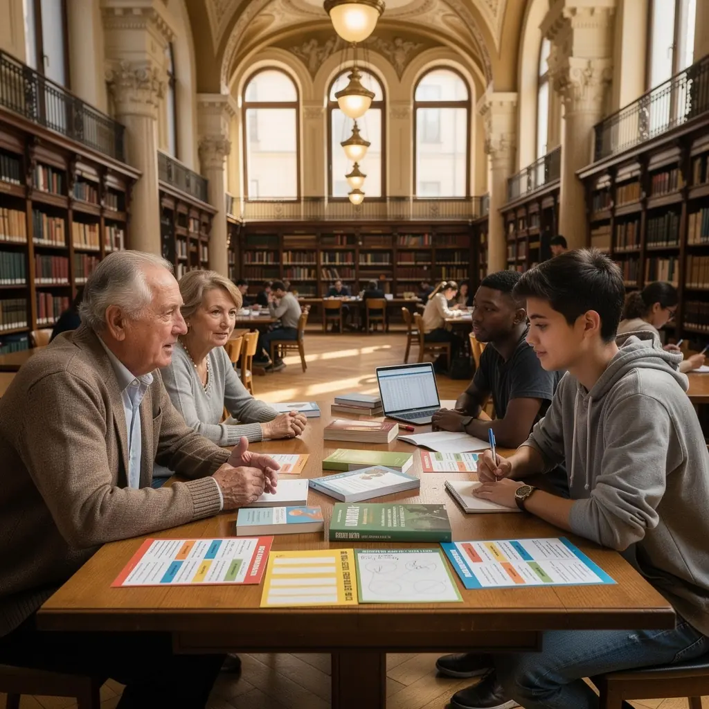 Két ember, akik együtt tervezik a költségvetésüket, laptop előtt ülve.